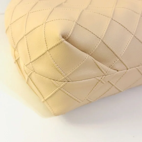 TORY BURCH FLEMING SOFT CREAM HOBO QUILTED SHOULDER HANDBAG - Picture 8 of 16